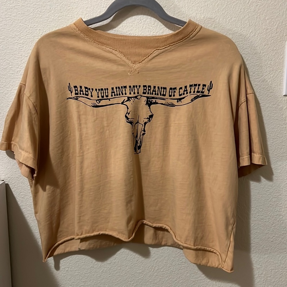 Western crop top